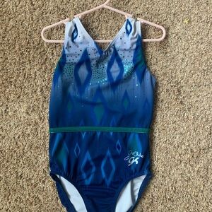 GK Jordan Chiles Child Large Leotard in Good Used Condition